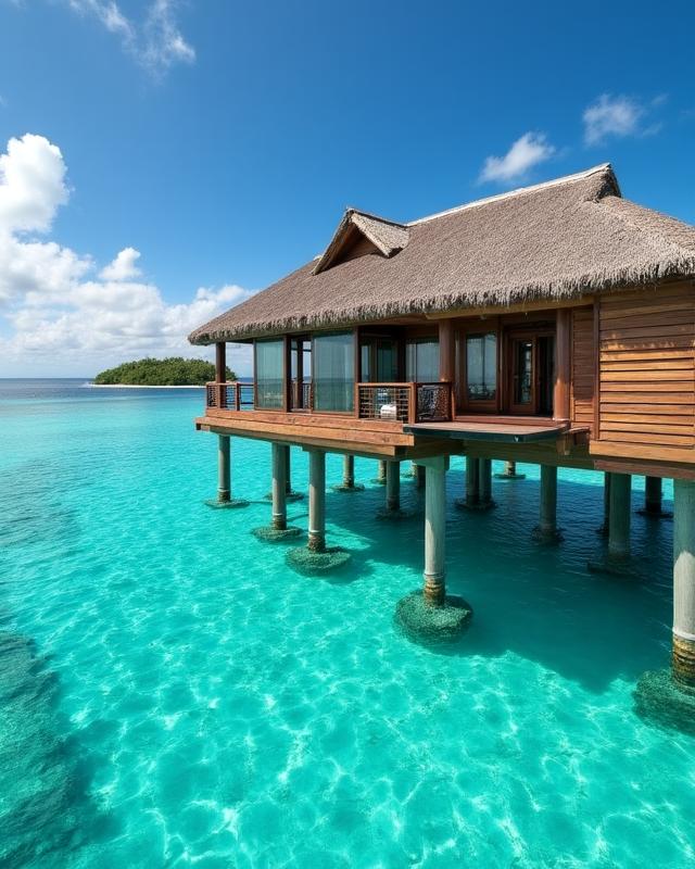 Resort di lusso in Polinesia Francese