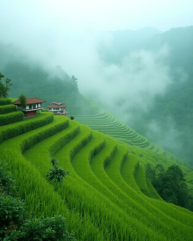 Tempio storico in Vietnam